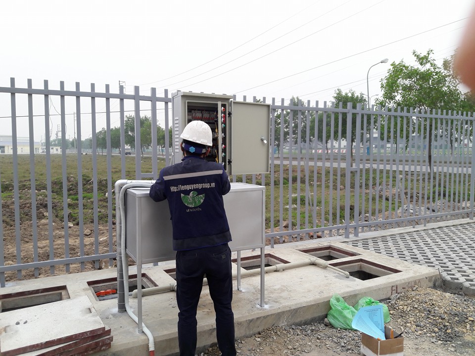 Hệ thống xử lý nước thải nhà máy Marujyu Hà Nam